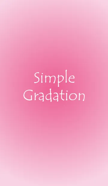 [LINE着せ替え] Simple Gradation -PINK-の画像1