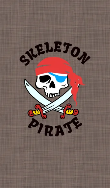 [LINE着せ替え] SKELETON PIRATEの画像1