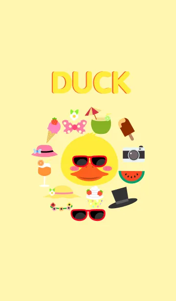 [LINE着せ替え] Accessories Duck Theme(jp)の画像1