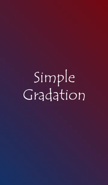 [LINE着せ替え] Simple Gradation -BLUE/PURPLE-の画像1