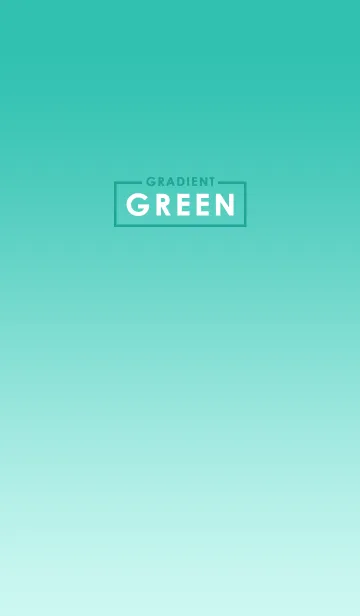 [LINE着せ替え] Gradient on Greenの画像1