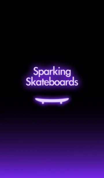 [LINE着せ替え] Sparking Skateboards <K28>の画像1