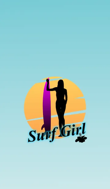 [LINE着せ替え] Surf Girl 2(j)の画像1