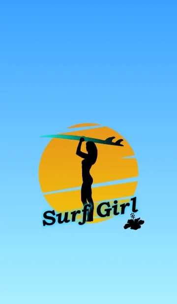 [LINE着せ替え] Surf Girl 3(j)の画像1