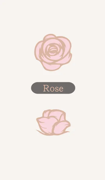 [LINE着せ替え] 古典的なピンクのバラの画像1