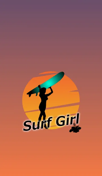 [LINE着せ替え] Surf Girl 9(j)の画像1