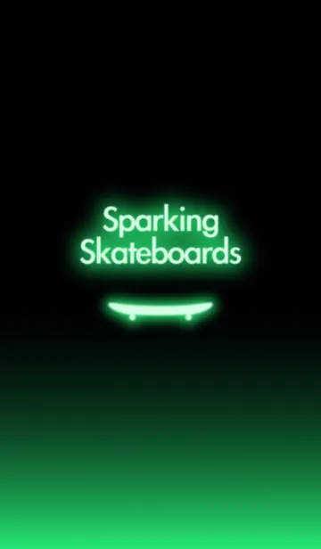 [LINE着せ替え] Sparking Skateboards <H03>の画像1