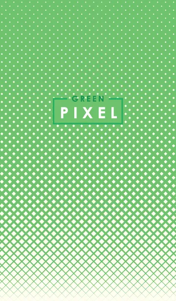 [LINE着せ替え] Green in Pixelの画像1