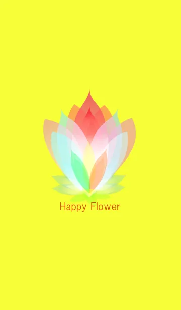 [LINE着せ替え] Happy happy flowerの画像1