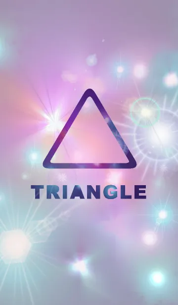 [LINE着せ替え] Space Triangleの画像1