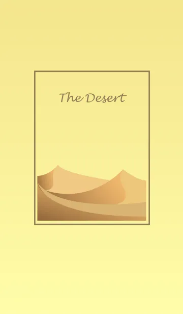 [LINE着せ替え] The Desertの画像1