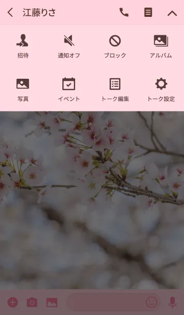 [LINE着せ替え] sakurabloom 3の画像4