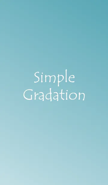 [LINE着せ替え] Simple Gradation -LIGHTBLUE-の画像1