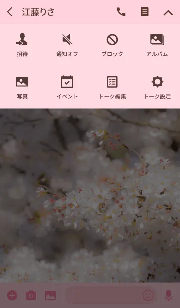 [LINE着せ替え] sakurabloom 2の画像4