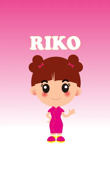 [LINE着せ替え] RIKO かわいいの画像1