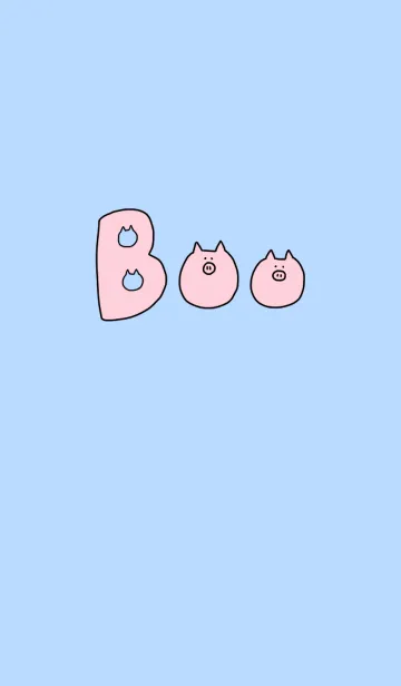 [LINE着せ替え] Boo 2の画像1