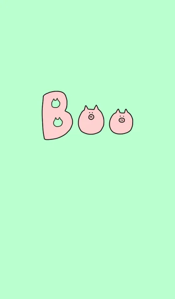 [LINE着せ替え] Boo 3の画像1