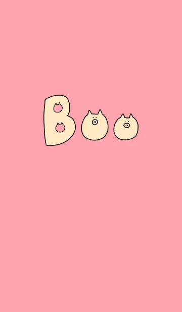 [LINE着せ替え] Boo 4の画像1