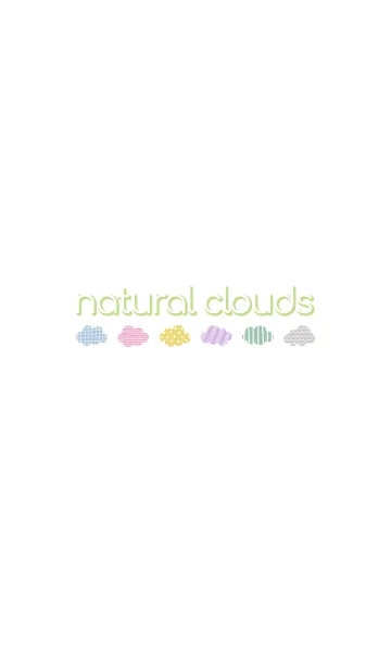 [LINE着せ替え] natural cloudsの画像1