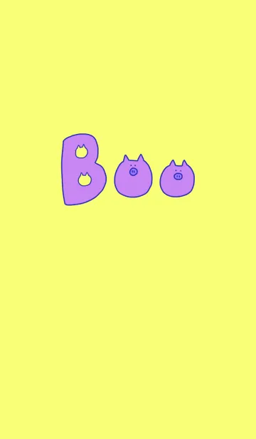 [LINE着せ替え] Boo + 4の画像1