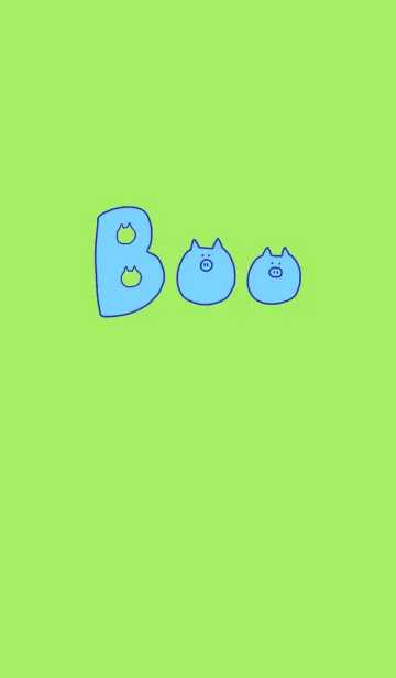 [LINE着せ替え] Boo + 7の画像1