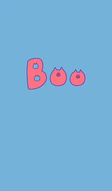 [LINE着せ替え] Boo + 9の画像1