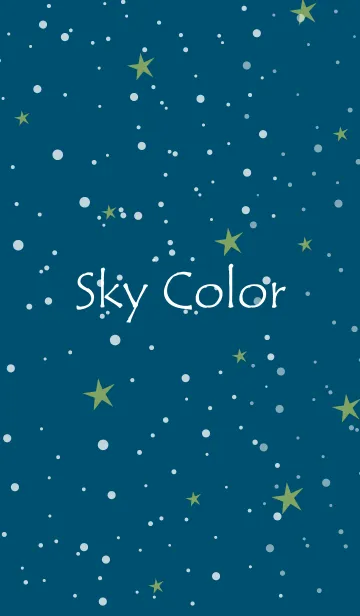 [LINE着せ替え] Sky Color -BLUE 2-の画像1