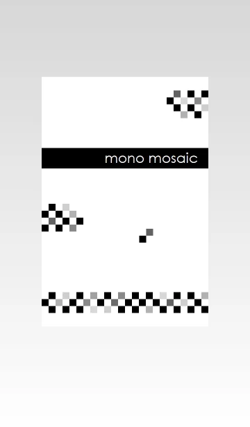 [LINE着せ替え] Mono Mosaicの画像1