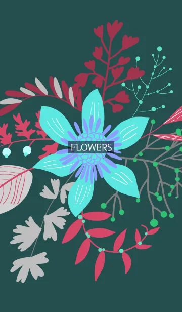 [LINE着せ替え] ahns flowers_083の画像1