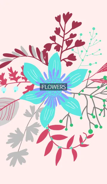 [LINE着せ替え] ahns flowers_082の画像1