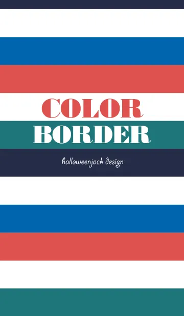 [LINE着せ替え] Color Border #12の画像1