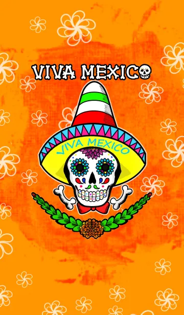 [LINE着せ替え] VIVA MEXICO 死者の日の画像1