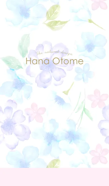 [LINE着せ替え] Hana Otome Naturalの画像1