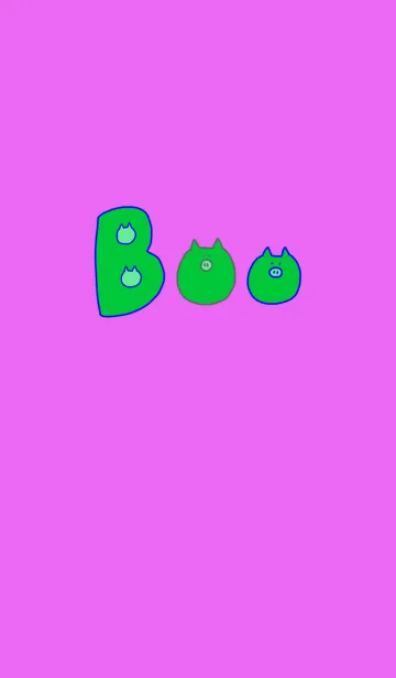 [LINE着せ替え] Boo #2+6の画像1