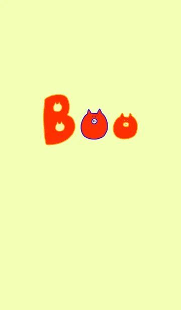 [LINE着せ替え] Boo #3+2の画像1