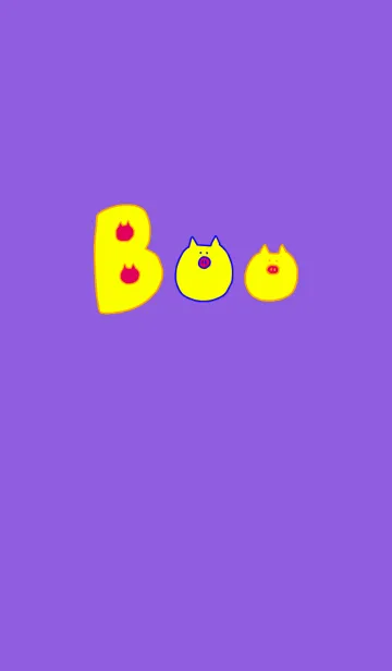 [LINE着せ替え] Boo #3+3の画像1