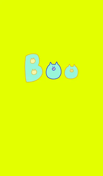 [LINE着せ替え] Boo #3+6の画像1