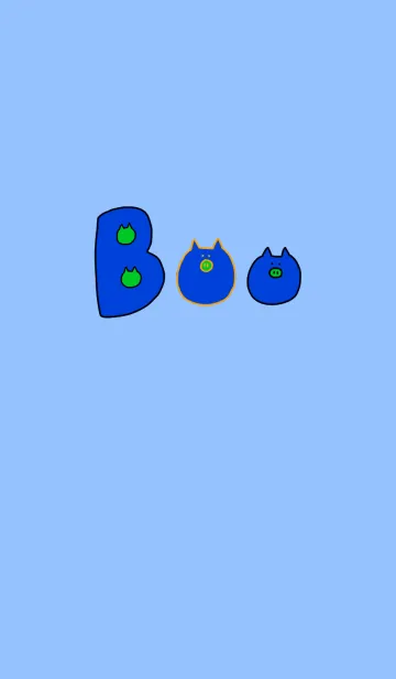 [LINE着せ替え] Boo #4+3の画像1