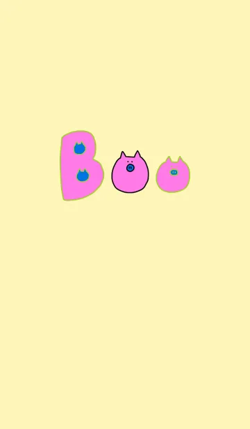 [LINE着せ替え] Boo #5+1の画像1