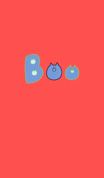 [LINE着せ替え] Boo #5+2の画像1