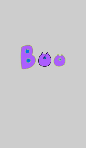 [LINE着せ替え] Boo #5+5の画像1