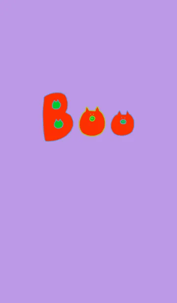 [LINE着せ替え] Boo #6+1の画像1