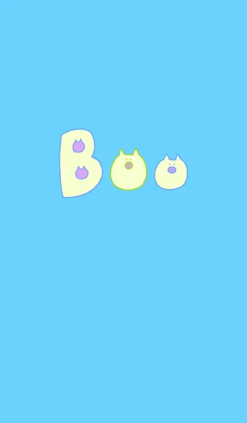 [LINE着せ替え] Boo #6+2の画像1