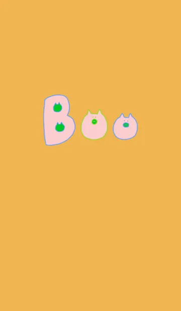 [LINE着せ替え] Boo #6+3の画像1