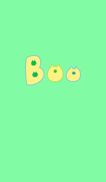 [LINE着せ替え] Boo #6+5の画像1