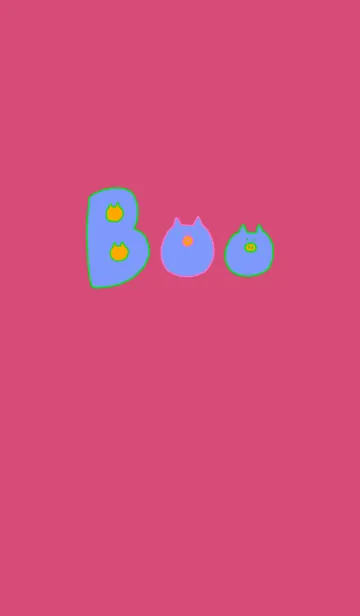 [LINE着せ替え] Boo #8+5の画像1