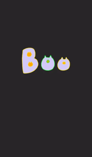 [LINE着せ替え] Boo #9+1の画像1