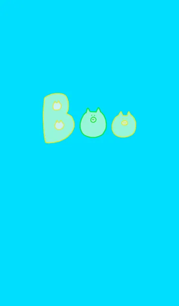 [LINE着せ替え] Boo #9+2の画像1