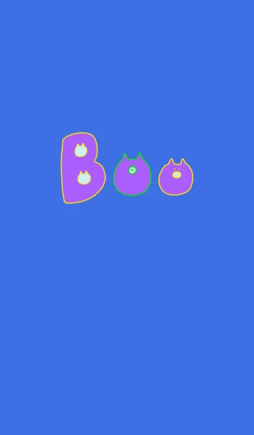 [LINE着せ替え] Boo #9+4の画像1