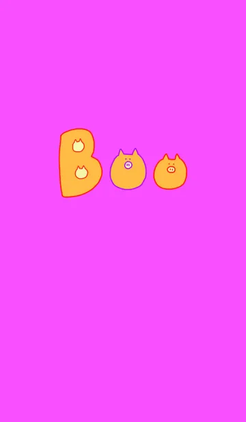 [LINE着せ替え] Boo #11+4の画像1